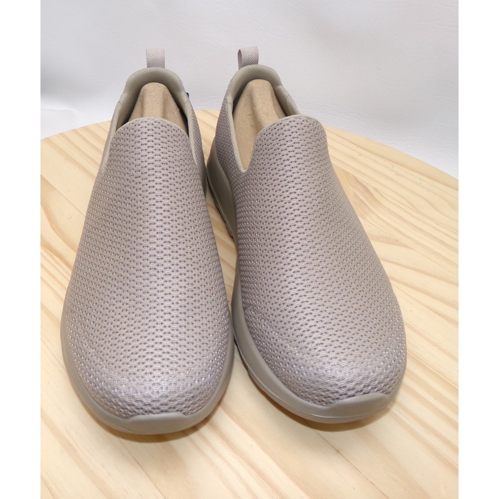 Skechers GoWalk Max Slip On Shoes Mens Taupe Sz 10 Extra Wide 54600EWW Sneakers